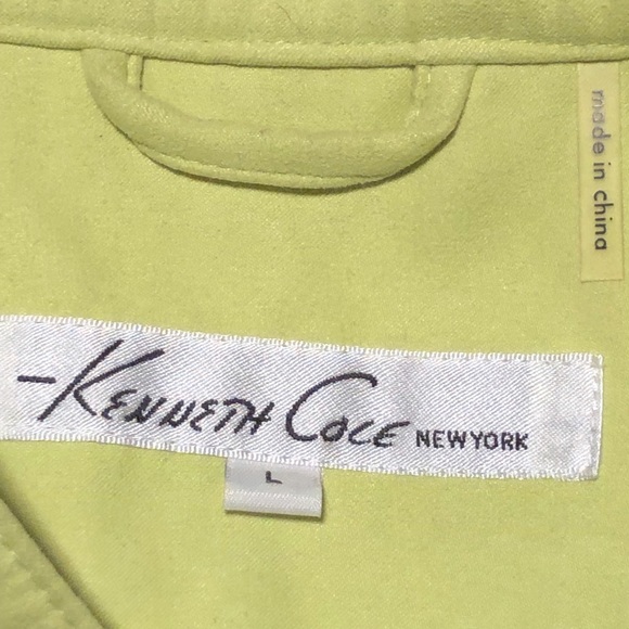 Kenneth Cole Perforated Suede Jacket - Picture 4 of 8